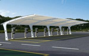 琼中膜结构停车棚