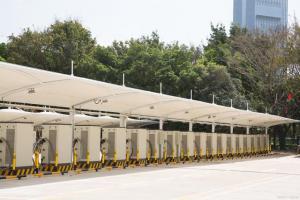 琼中膜结构停车棚