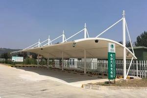 琼中膜结构停车棚